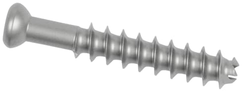 Low Profile Screw, Titanium, 6.7 mm x 40 mm, Cannulated, 28 mm Thread