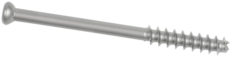 Low Profile Schraube, Teilgewinde 28.0 mm, kanüliert, Titanium, 6.7 x 75.0 mm