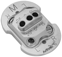 Arthrex Universal Glenoid Bohrführung M, 15°,0°, -20°