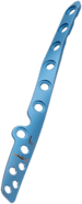 Posterolateral Anatomic Distal Fibula Plate, Left, Titanium , 8 Hole