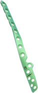 Posterolateral Anatomic Distal Fibula Plate, Right, Titanium,  10 Hole