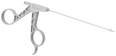 Nano-BirdBeak-Fadenfänger, Schaft gerade, biegsam, 130 mm, mitFlushPort, Vet