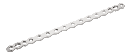 Straight Plate, SS, 3.5mm, 16 Hole