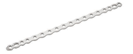 Straight Plate, SS, 3.5mm, 18 Hole