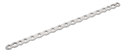 Straight Plate, SS, 3.5mm, 19 Hole