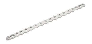 Straight Plate Broad, SS, 3.5mm, 18 Hole