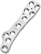 Ilial Fracture Plate, SS, 3.5 mm, Lft