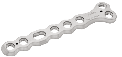 T-plate, SS, 3.5mm, 2-hole/ 6-hole