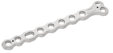 T-plate, SS, 3.5mm, 2-hole/ 8-hole