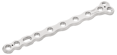 T-plate, SS, 3.5mm, 3-hole/ 8-hole