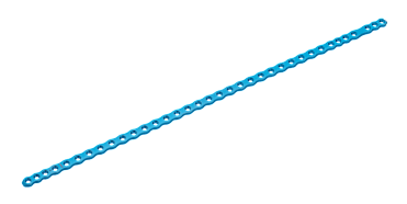 CUTTABLE ST PLATE, Titanium, 2.0MM, 36 HOLE