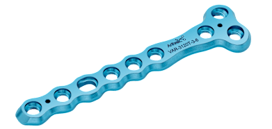 T-Plate, Titanium, 2.0 mm, 3-Hole / 6-Hole