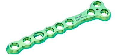 T-Plate, Titanium, 2.4 mm, 3-Hole / 6-Hole