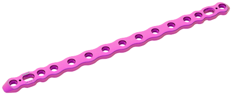Straight Plate, Titanium, 3.0 mm, 16 Hole