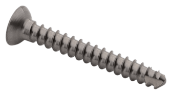 Low-Profile Cortical Screw, Titanium, 1.6 x 12 mm