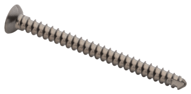 Low-Profile Cortical Screw, Titanium, 1.6 x 22 mm