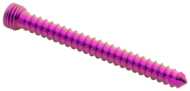 Winkelstabile Schraube, Low Profile, Titan, 3.0 mm x 32 mm, Vet