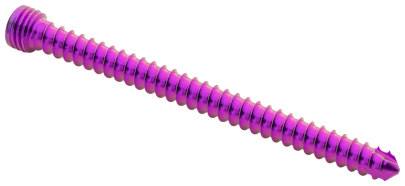 Low-Profile Locking Screw, Titanium, 3.0 x 44 mm