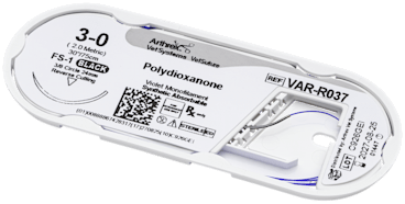 Polydioxanone 3-0 Violet 30”, FS-1 Reverse Cutting 24mm 3/8C