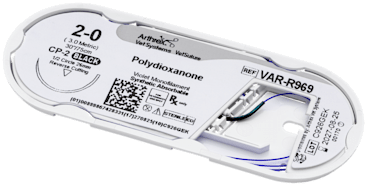 Polydioxanone 2-0 Violet 30”, CP-2 Reverse Cutting 26mm 1/2C