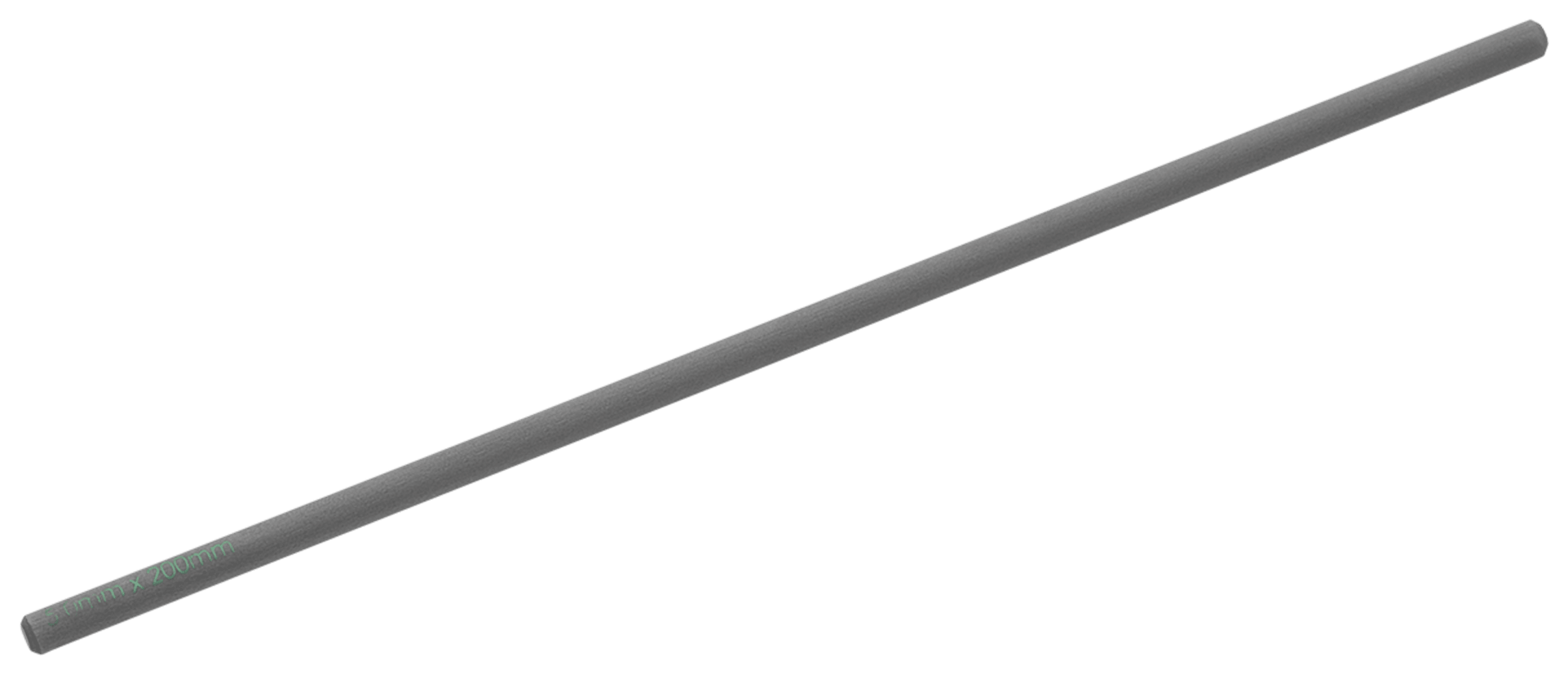 Carbon Fiber Rod, 5mm x 200mm