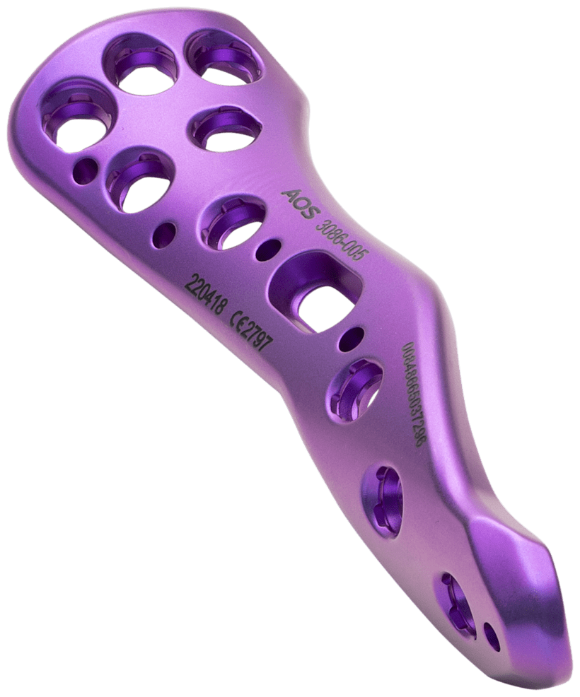 Proximal Postmed Tib Plate, Rt, 5 Hole