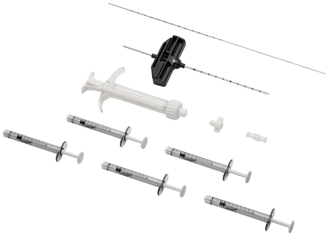 IntraOsseous BioPlasty (IOBP), Kerndekompressions- und Applikationskit- Fuß und Sprunggelenk, offene Spitze