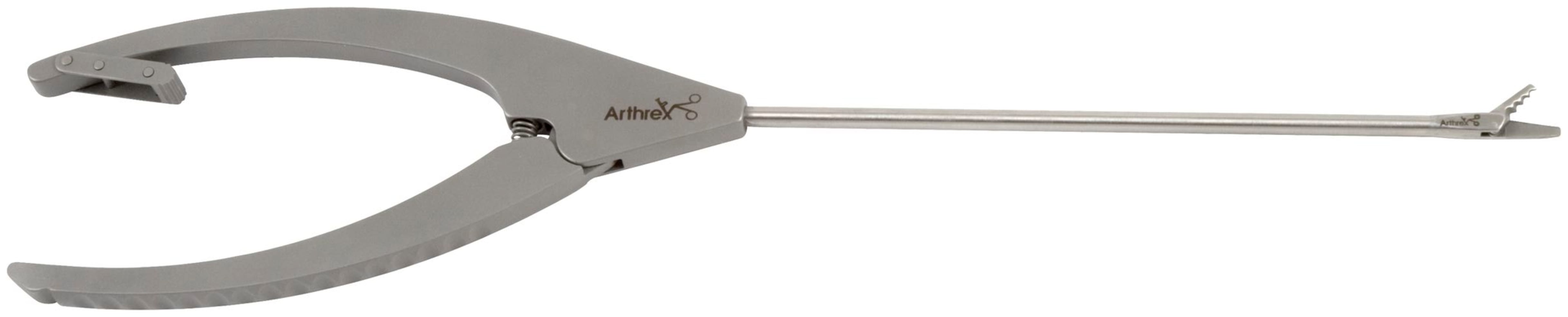 Scissor, Serrated Tooth, Straight Tip, ø3.4 mm Straight Shaft, w/WishBone Handle