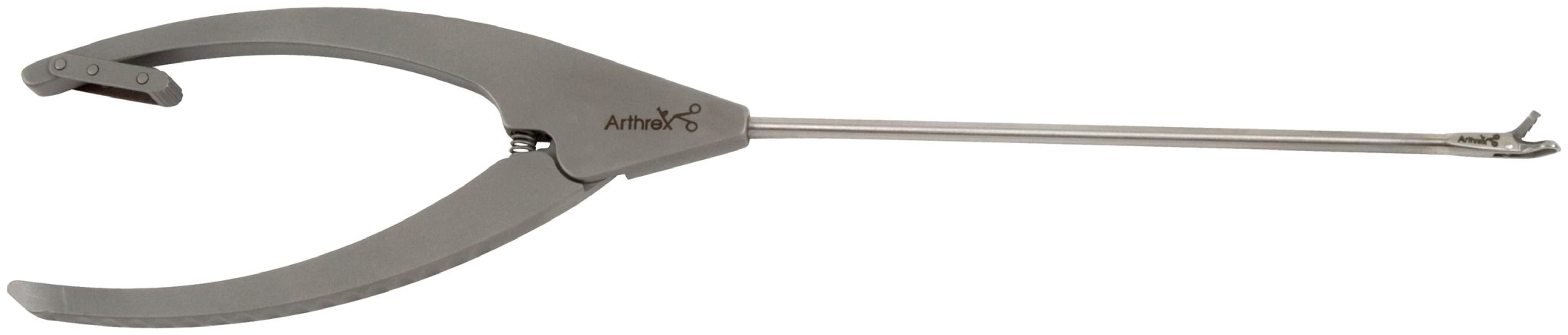 WishBone Medium Punch, Ø 3.4 mm, Schaft gerade, Maul 45° rechts gebogen