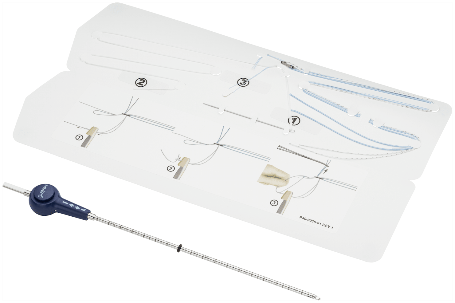 Implant System, Double Loaded BTB TightRope, with 10.0 mm Short FlipCutter II