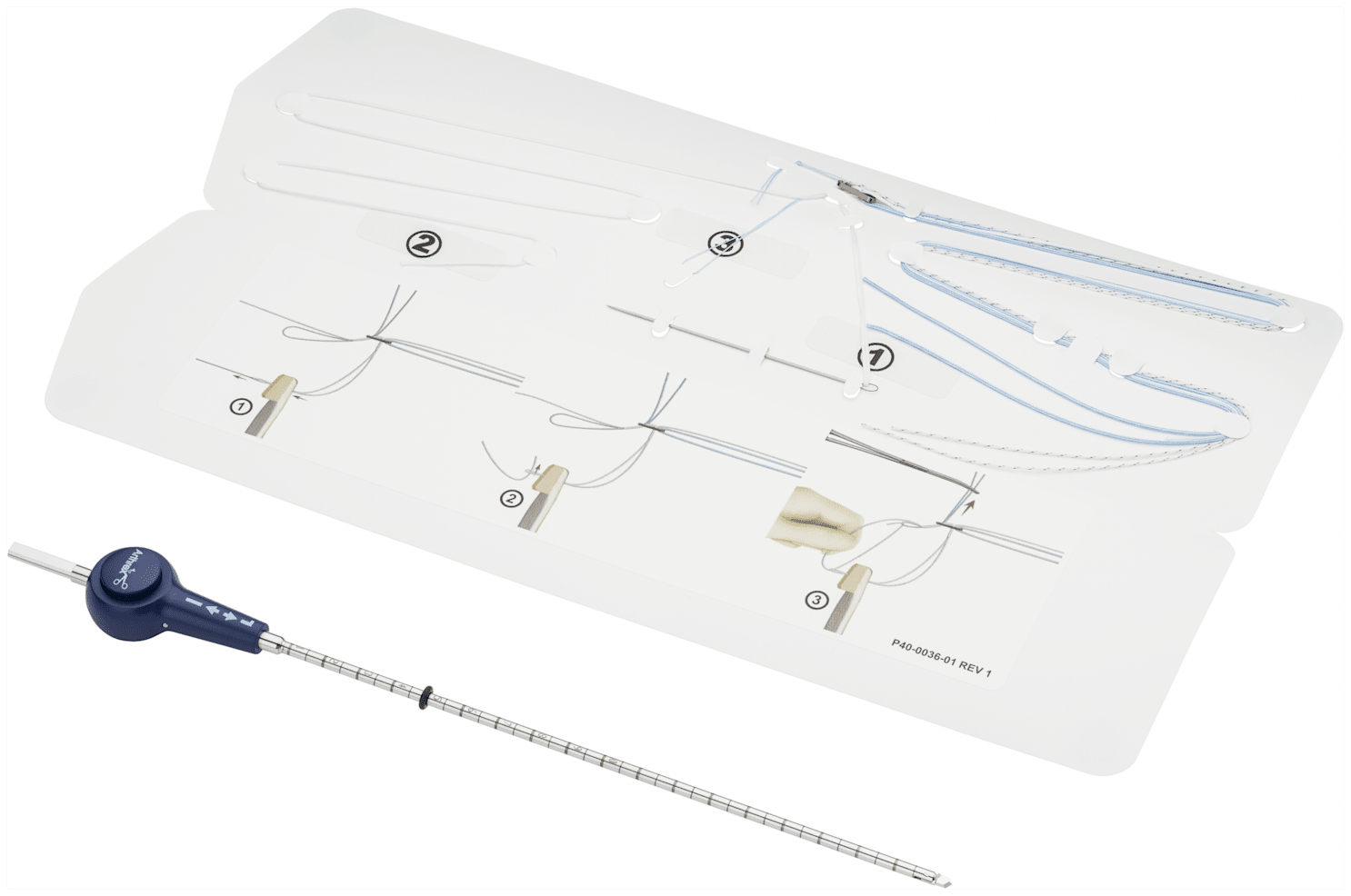 Implant System, Double Loaded BTB TightRope, with 10.5 mm Short FlipCutter II