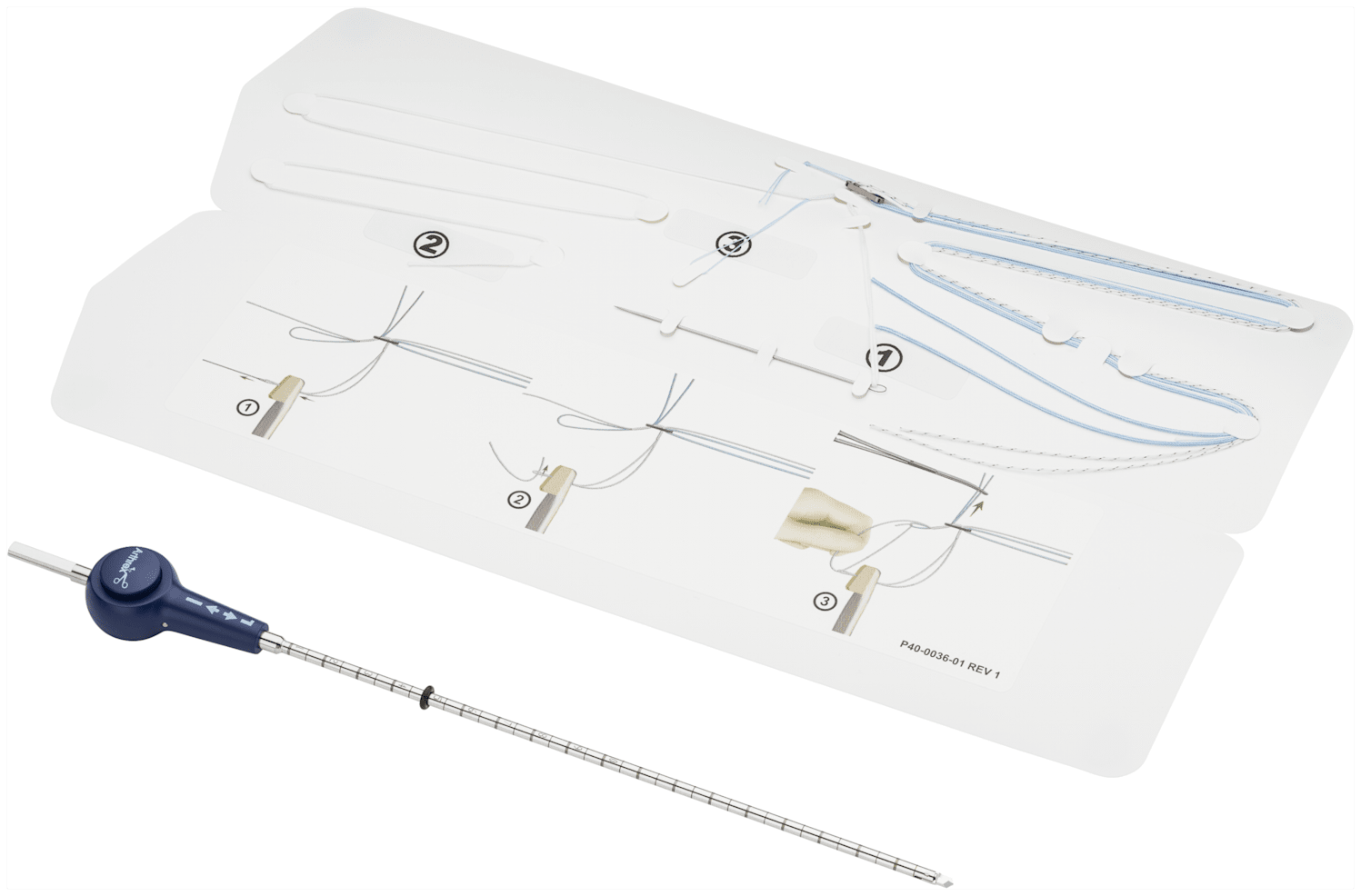 Implant System, Double Loaded BTB TightRope, with 11.0 mm Short FlipCutter II