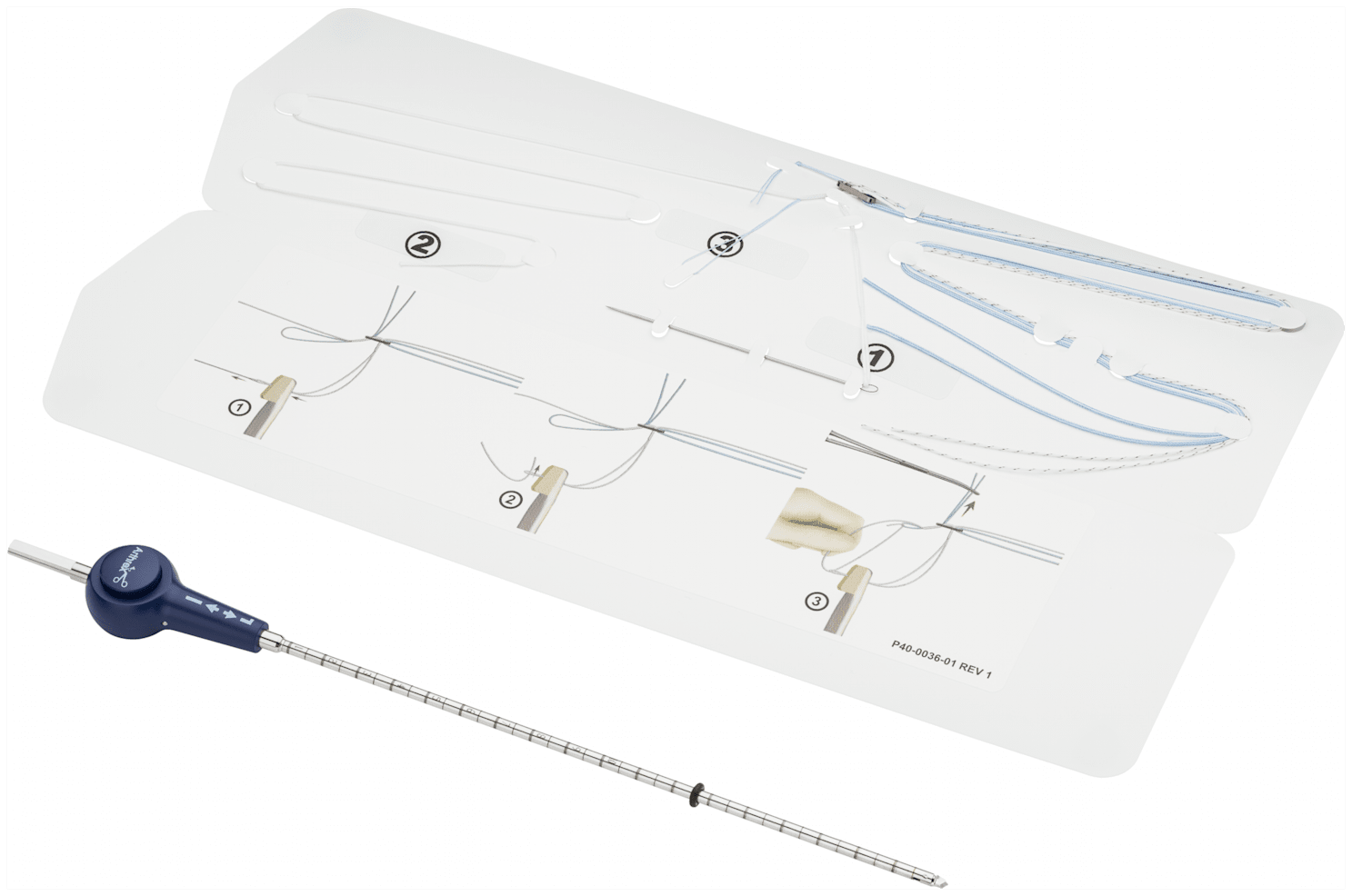 Implant System, Double Loaded BTB TightRope, with 9.0 mm Short FlipCutter II