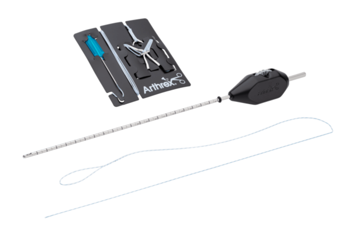 FiberTag TightRope II with <em>Internal</em>Brace, with FlipCutter III Drill, and FiberSnare Suture