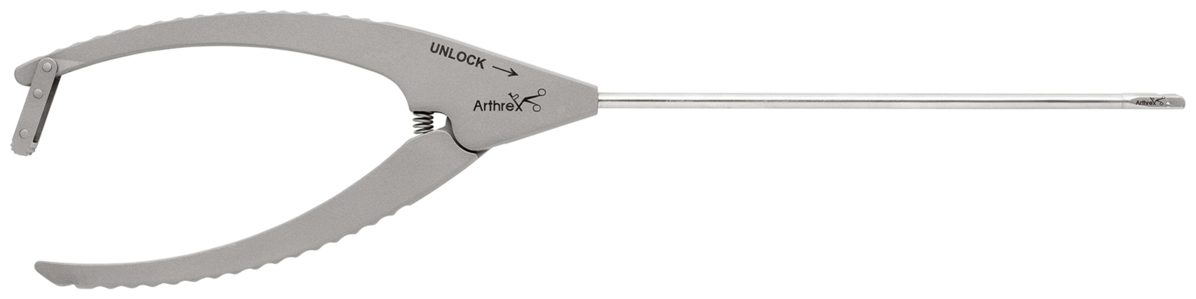 Mini Suture Cutter, 3.4 mm Straight with WishBone Handle (Fits Through Metal Cannula AR-1923MCS)