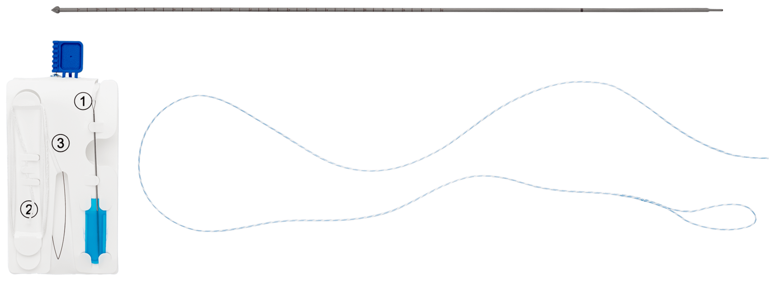 Implant System, TightRope II BTB-IB, with Flex TightRope Pin 4 mm and FiberLink Suture #2