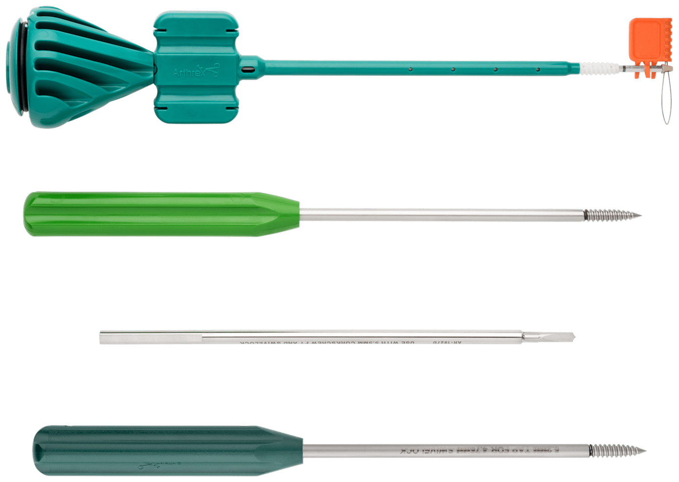 Implant System, Secondary Fixation with BioComposite SwiveLock Anchor 4.75 x 19.1 mm