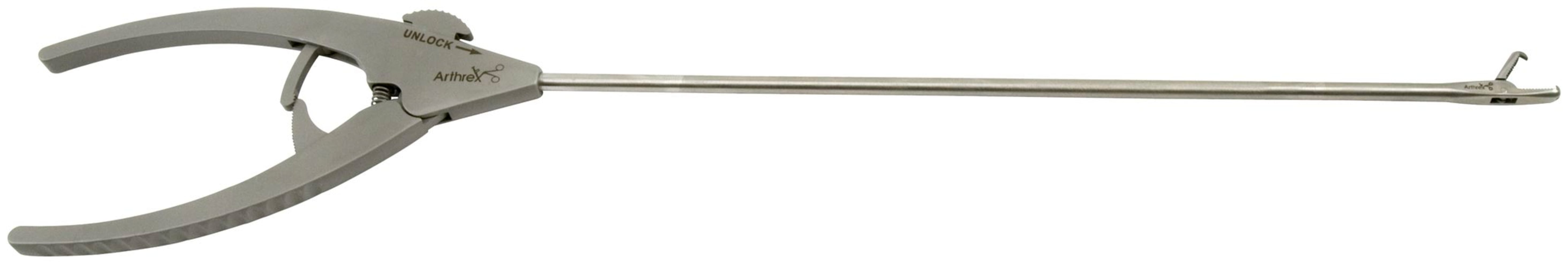 Grasper, Alligator Hook Tip, ø4.2 mm, Straight Shaft, with WishBone Handle