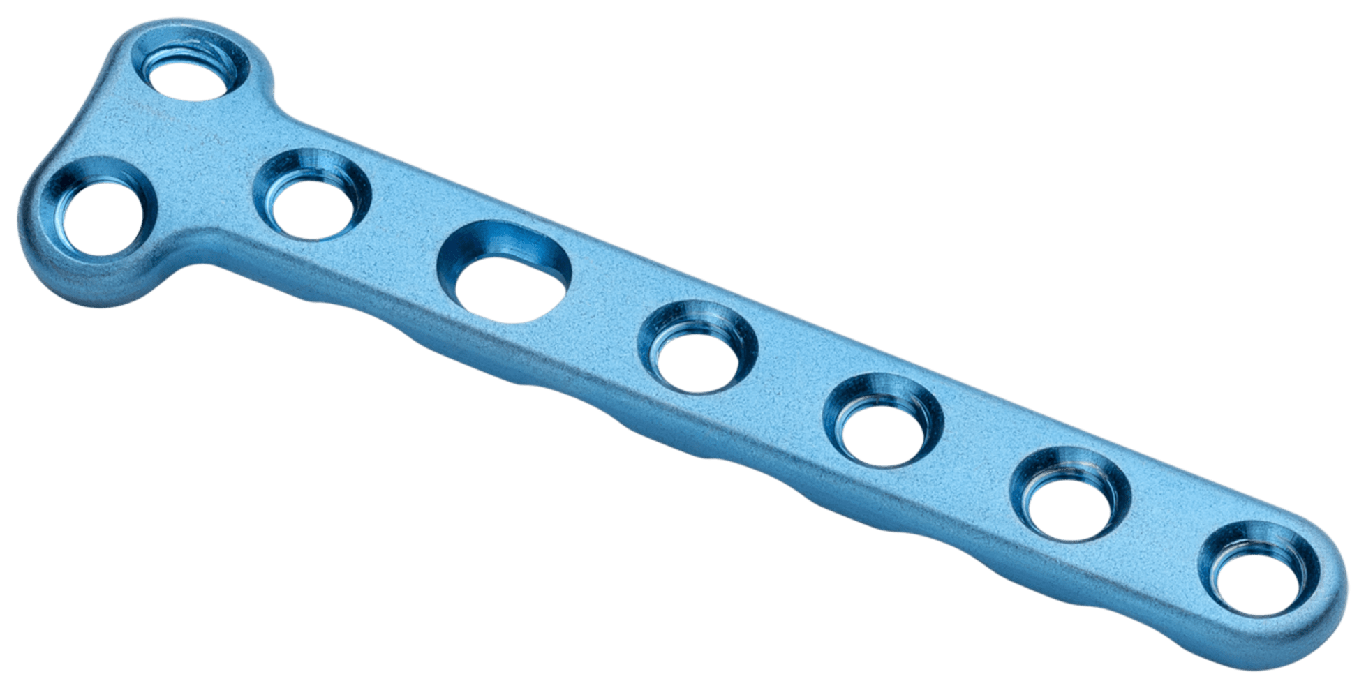 T-Plate, 2.0 mm, 6 Hole, Reinforced