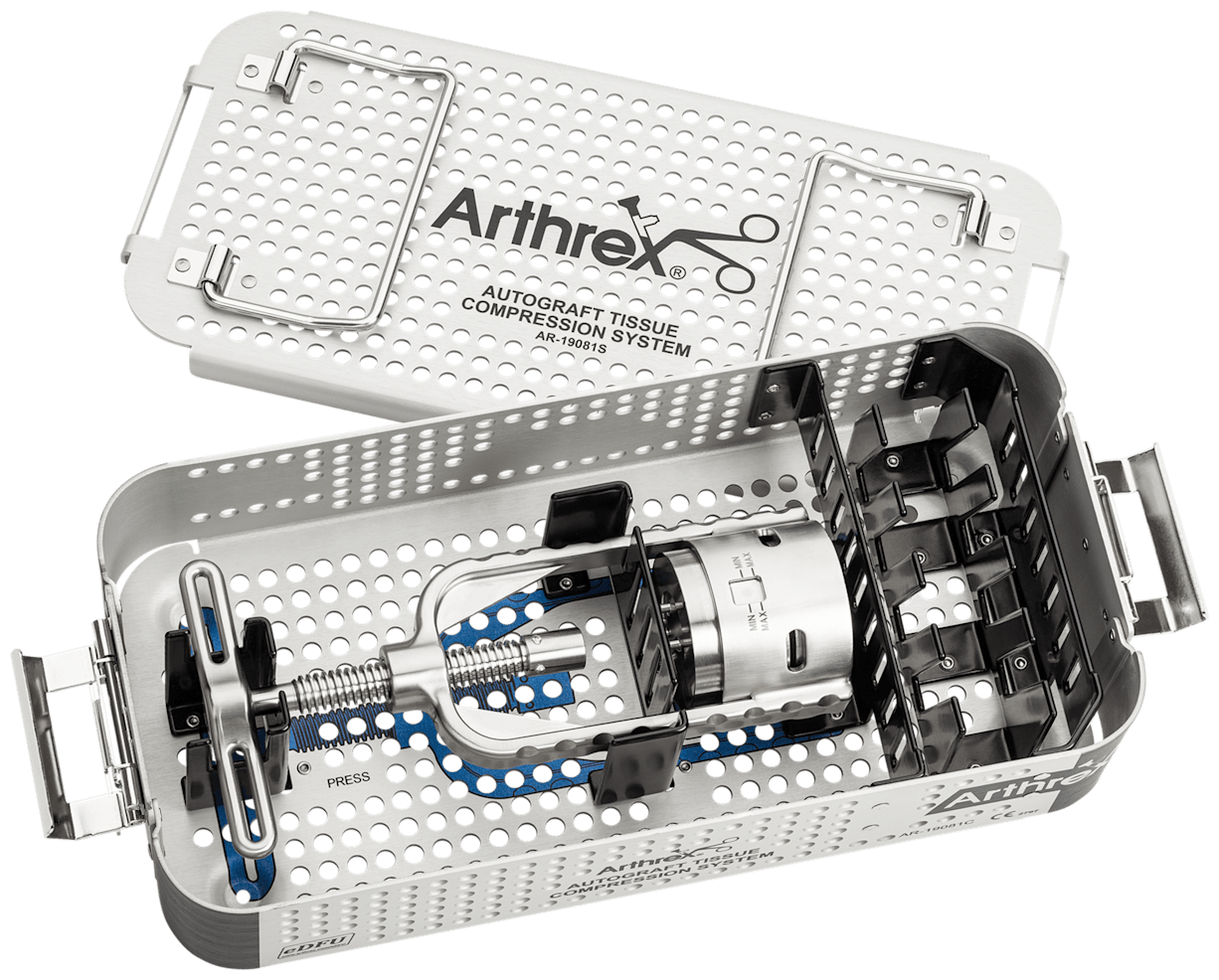Autograft Tissue Compression System (includes press and case)