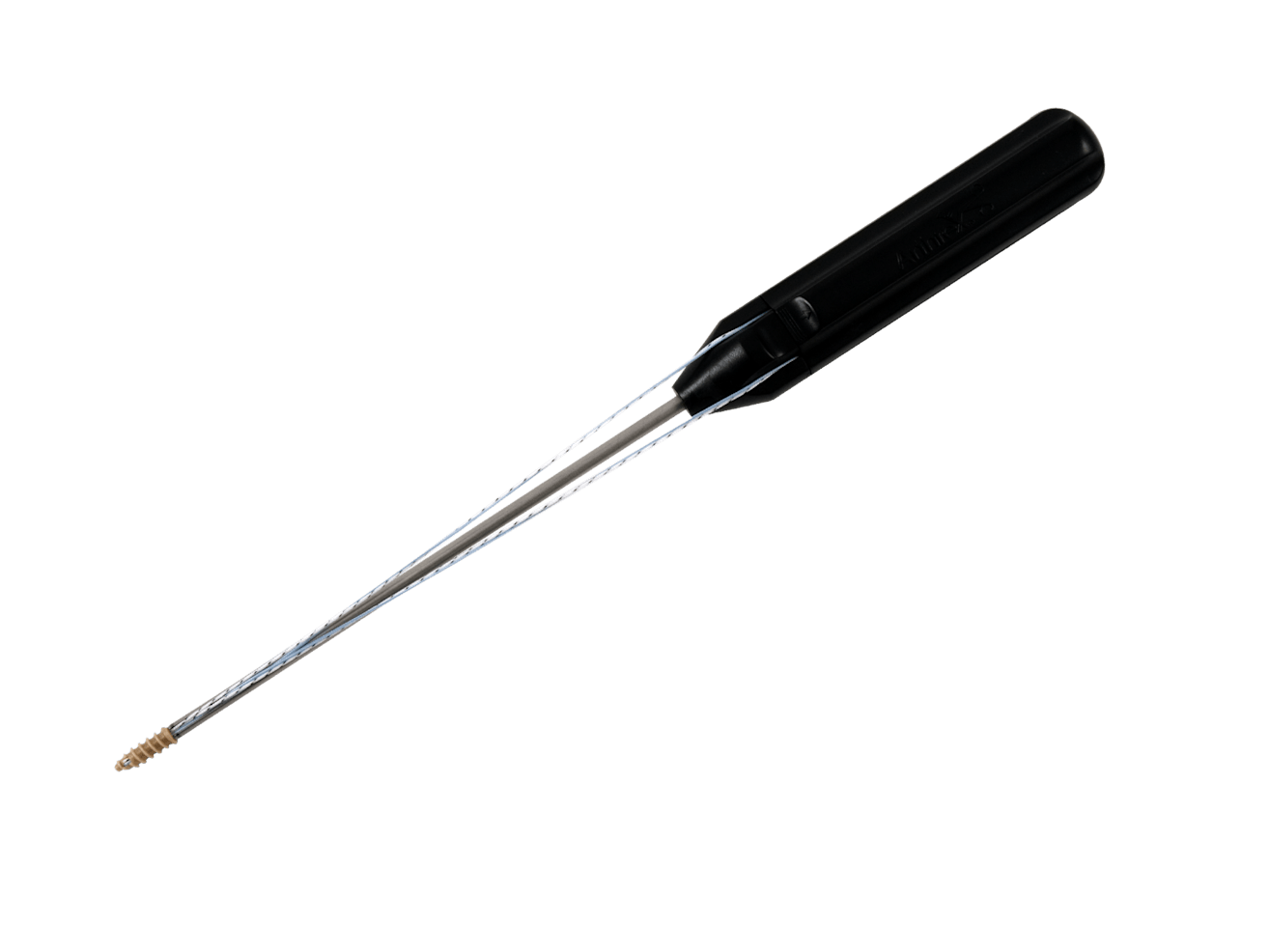 PEEK Corkscrew Suture Anchor, 4.5 x 14 mm, with #1 FiberWire and #1 TigerWire, each w/Two 1/2 Circle Diamond Point Needles, qty. 5