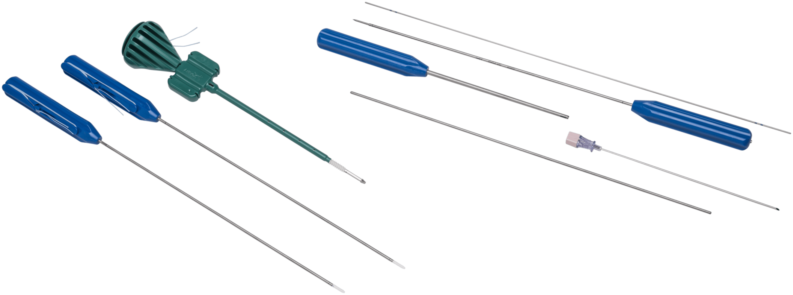 PASTA Bridge Repair Implant System (Includes: two 2.4 mm BioComposite SutureTak Anchors, one 4.75 mm BioComposite SwiveLock Anchor, Disposable Spear, Disposable Punch, 17-ga Spinal Needle, 1.1 mm Nitinol Guidewire, and Dilator)