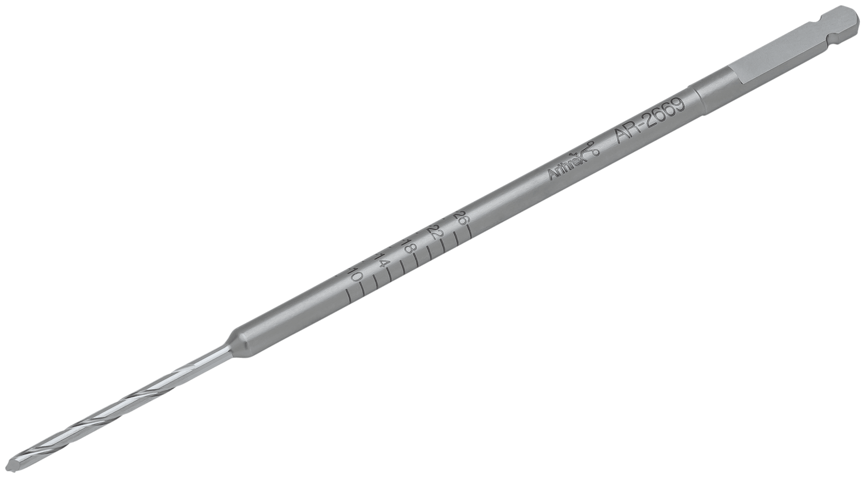 2 mm Drill for 2.7 mm Distal Locking Screws, qty 2