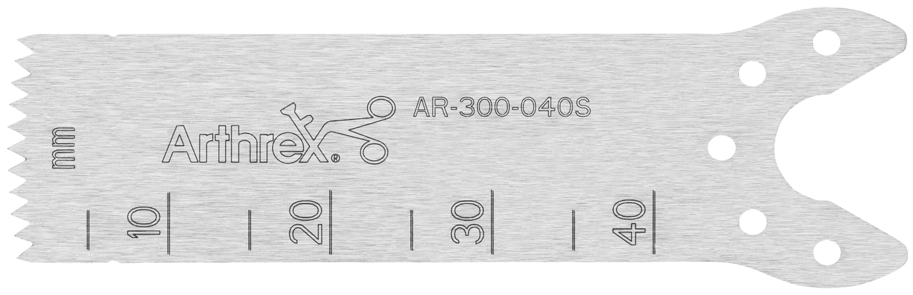Micro Sagittal Saw Blade 40 x 14 x 0.6 mm