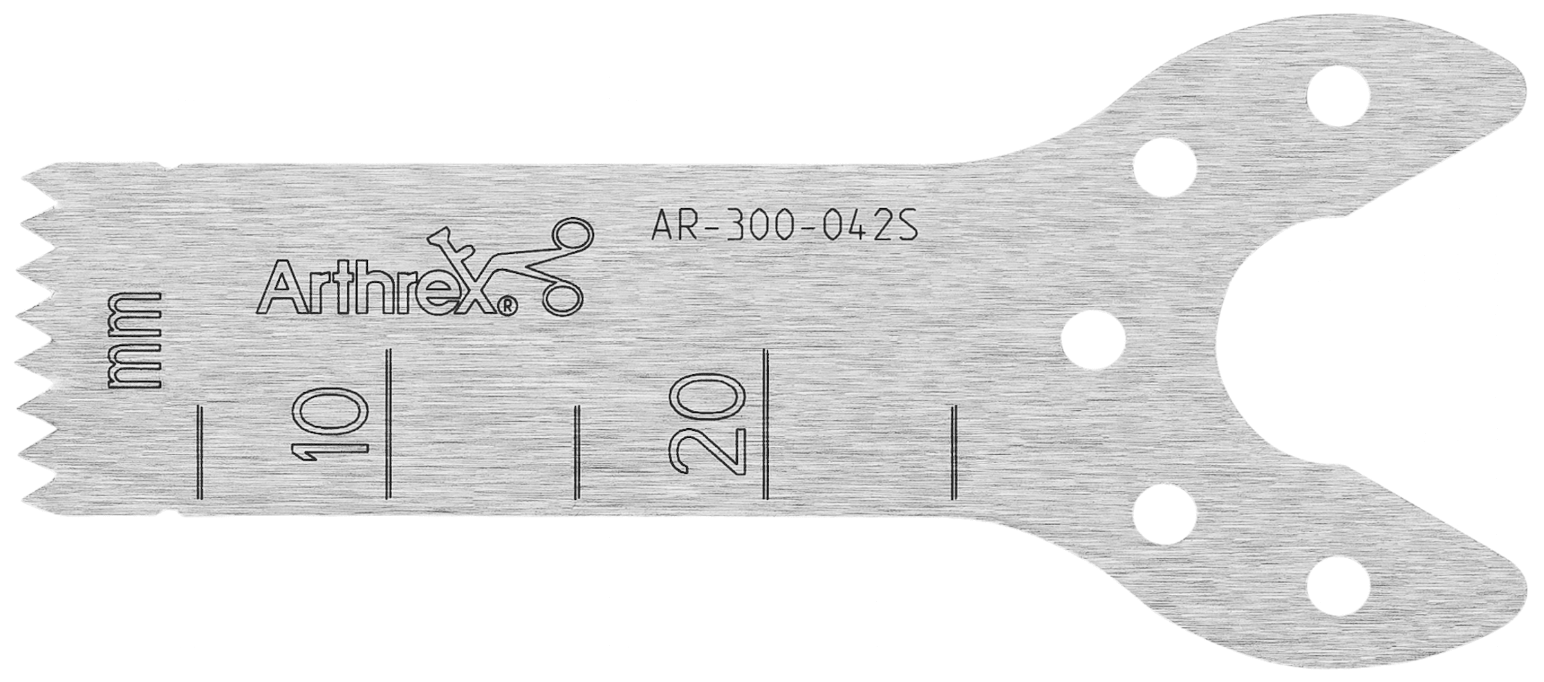 Sagittales Sägeblatt für Arthrex 300, 25 mm x 9.4 mm x 0.7 mm