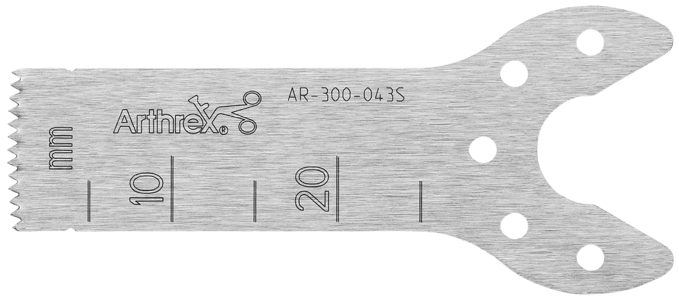 Micro Sagittal Saw Blade 25 x 9.4 x 0.6 mm