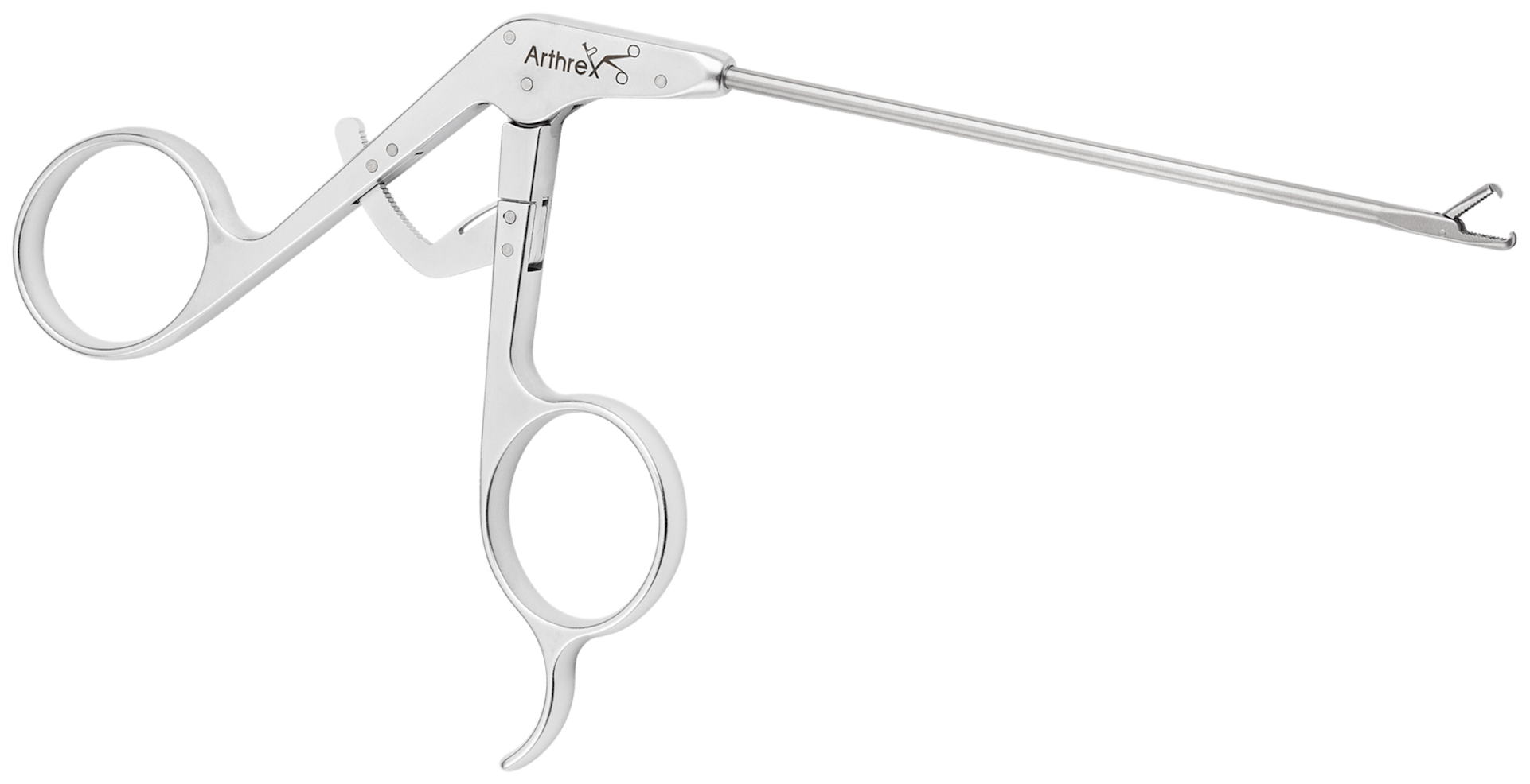 Grasper, Alligator Hook Tip, Ø2.75 mm x 100 mm Straight Shaft with SR Handle