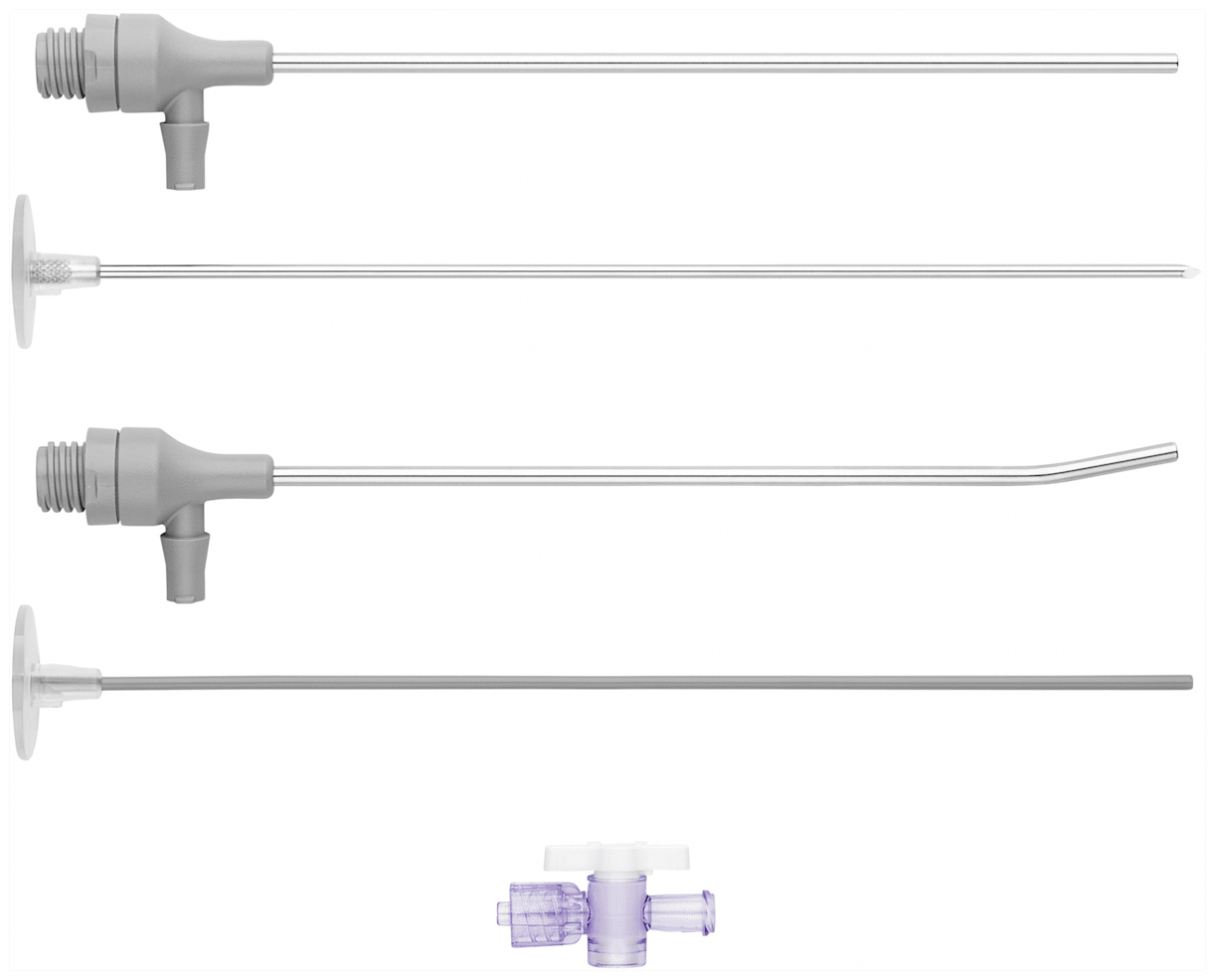 NanoNeedle Scope High-Flow-Operative-Schaft-Kit, 180 mm