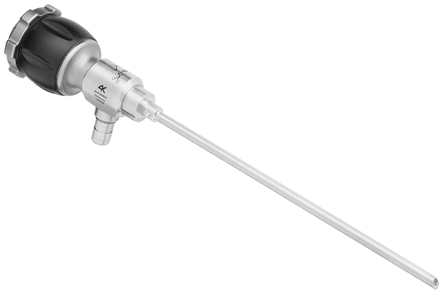 4K C-Mount Arthroscope, 30°, 4.8 x 152.5 mm