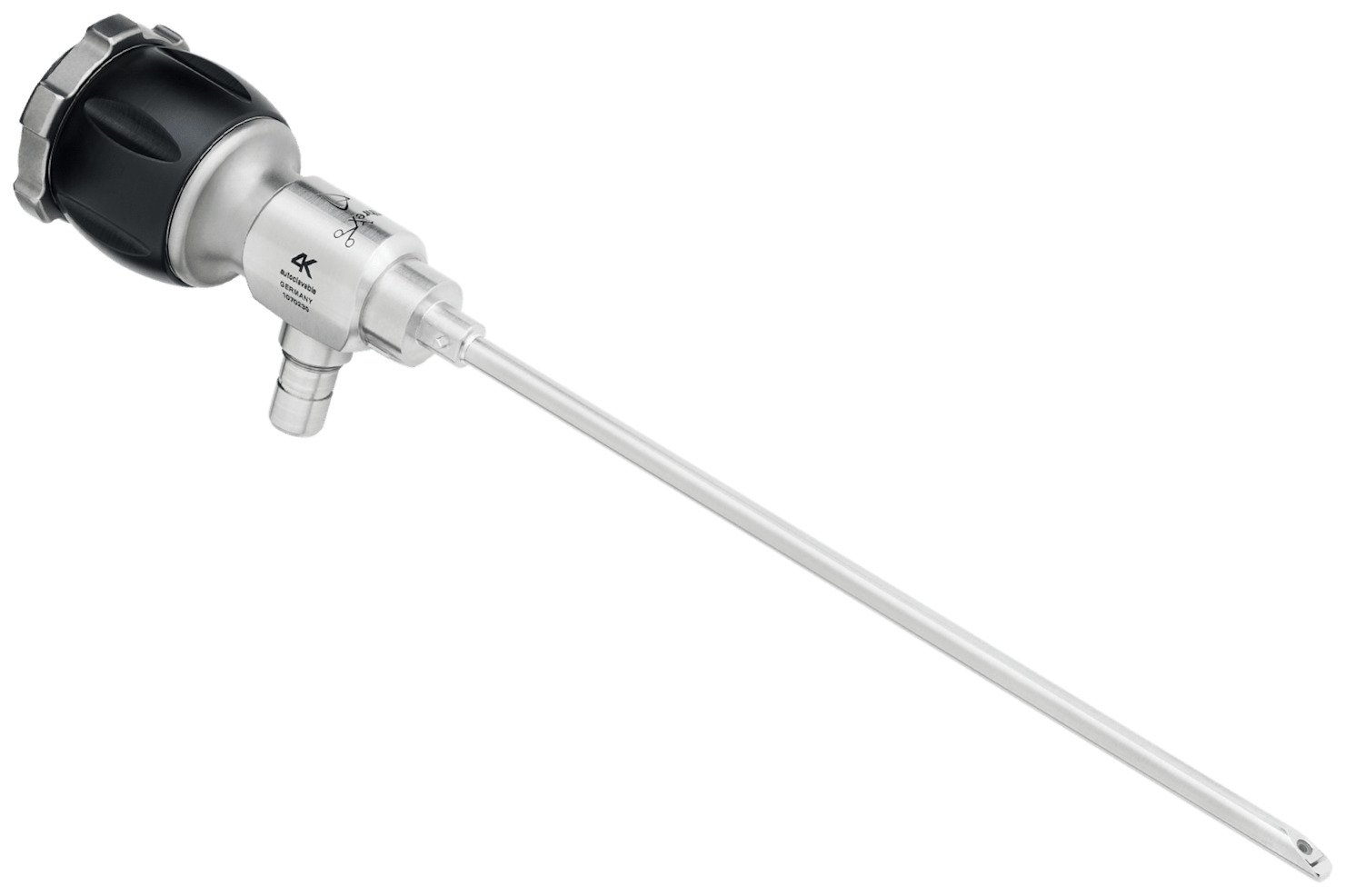 4K C-Mount Sheathless Arthroscope, 70°, 4.8 x 156 mm